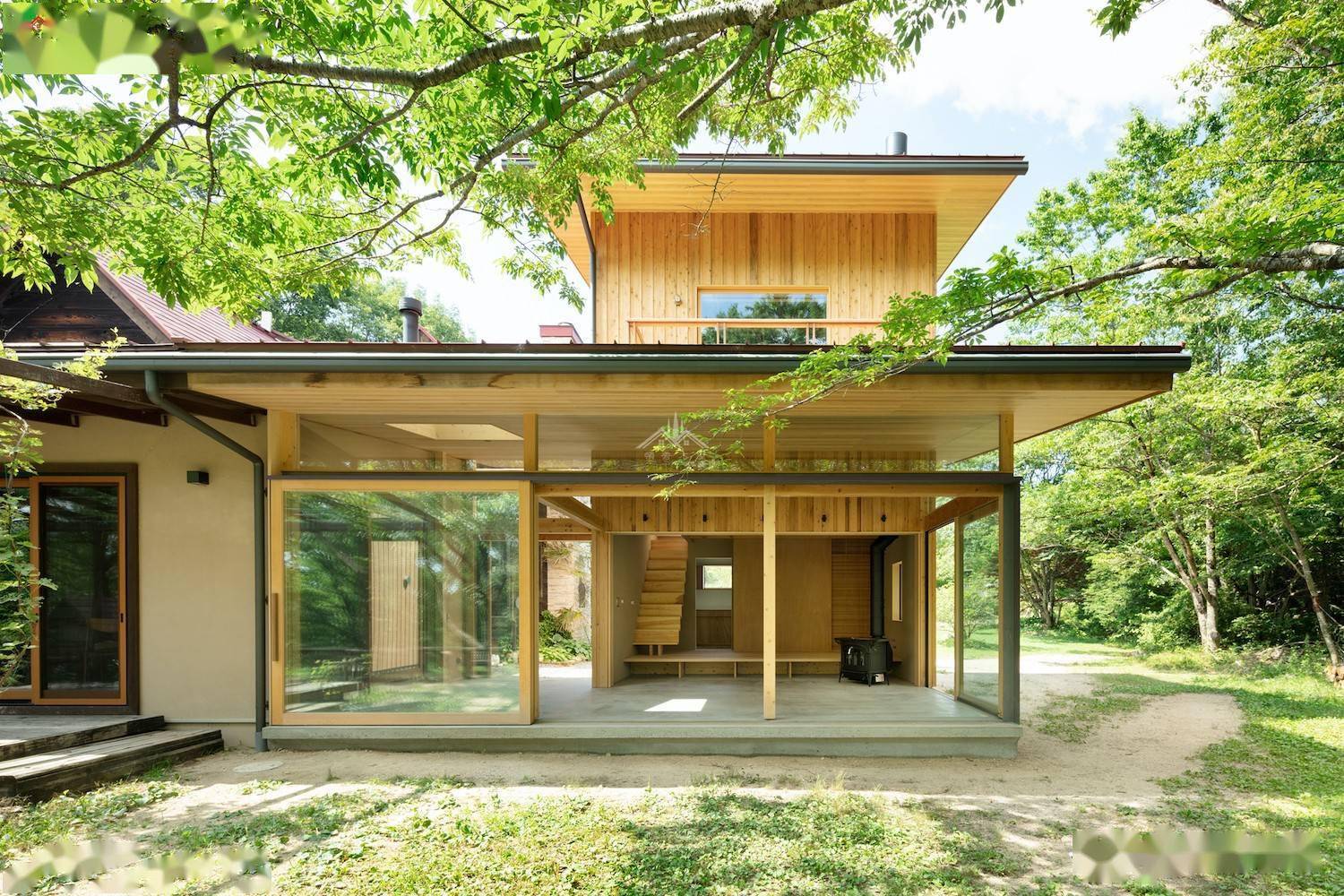日式木屋别墅图片大全图片