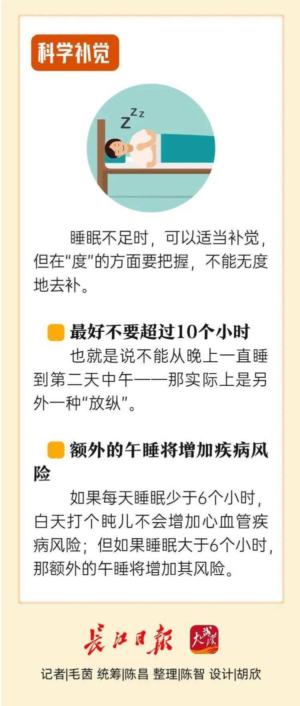 设计|秋乏睡不醒？千万别这样补觉，有疾病风险