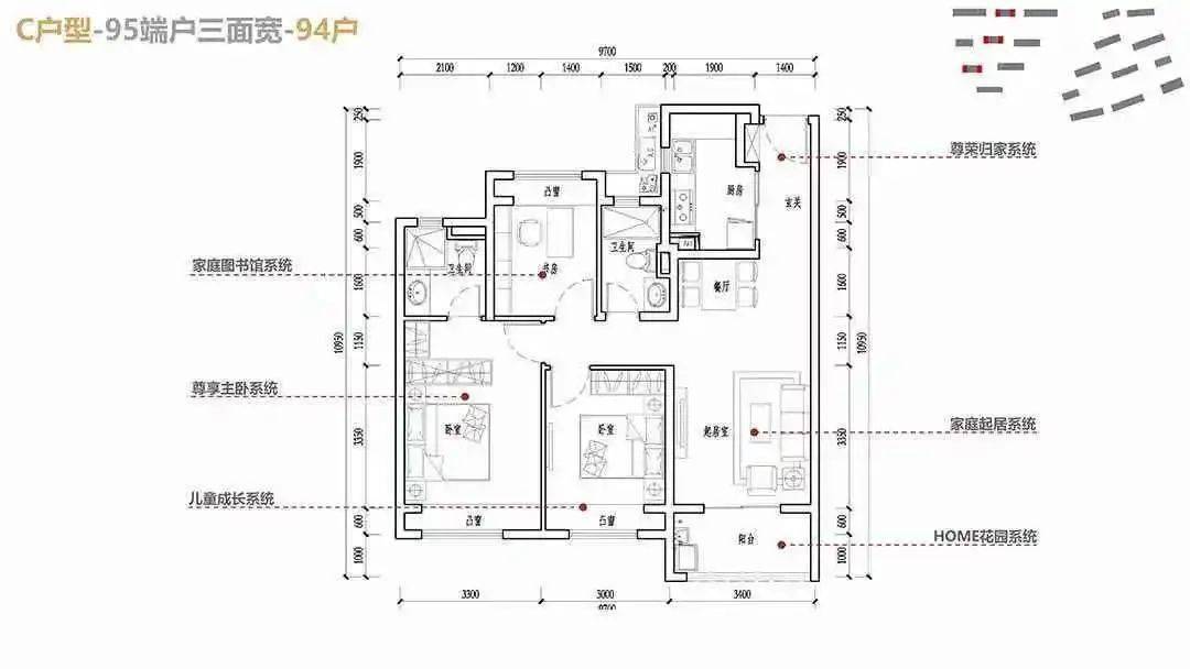 约125平户型样板间实景:配套情况上海蟠龙天地位于大虹桥主城区国际墅