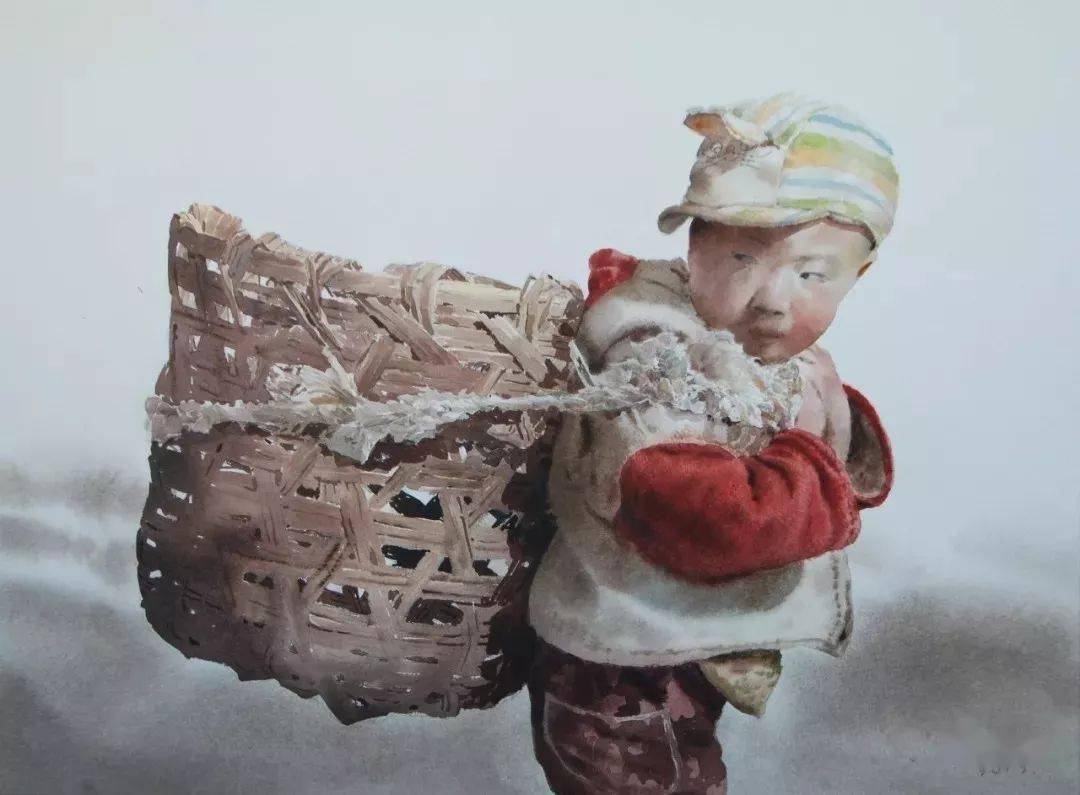 全国美展金奖许海刚水彩