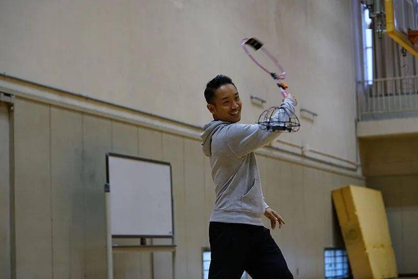 Tsukuba|巧用无人机技术，盲人也能打羽毛球啦！