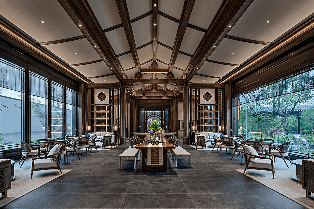 2套顶级新中式的售楼中心设计惊艳东方的极致之美