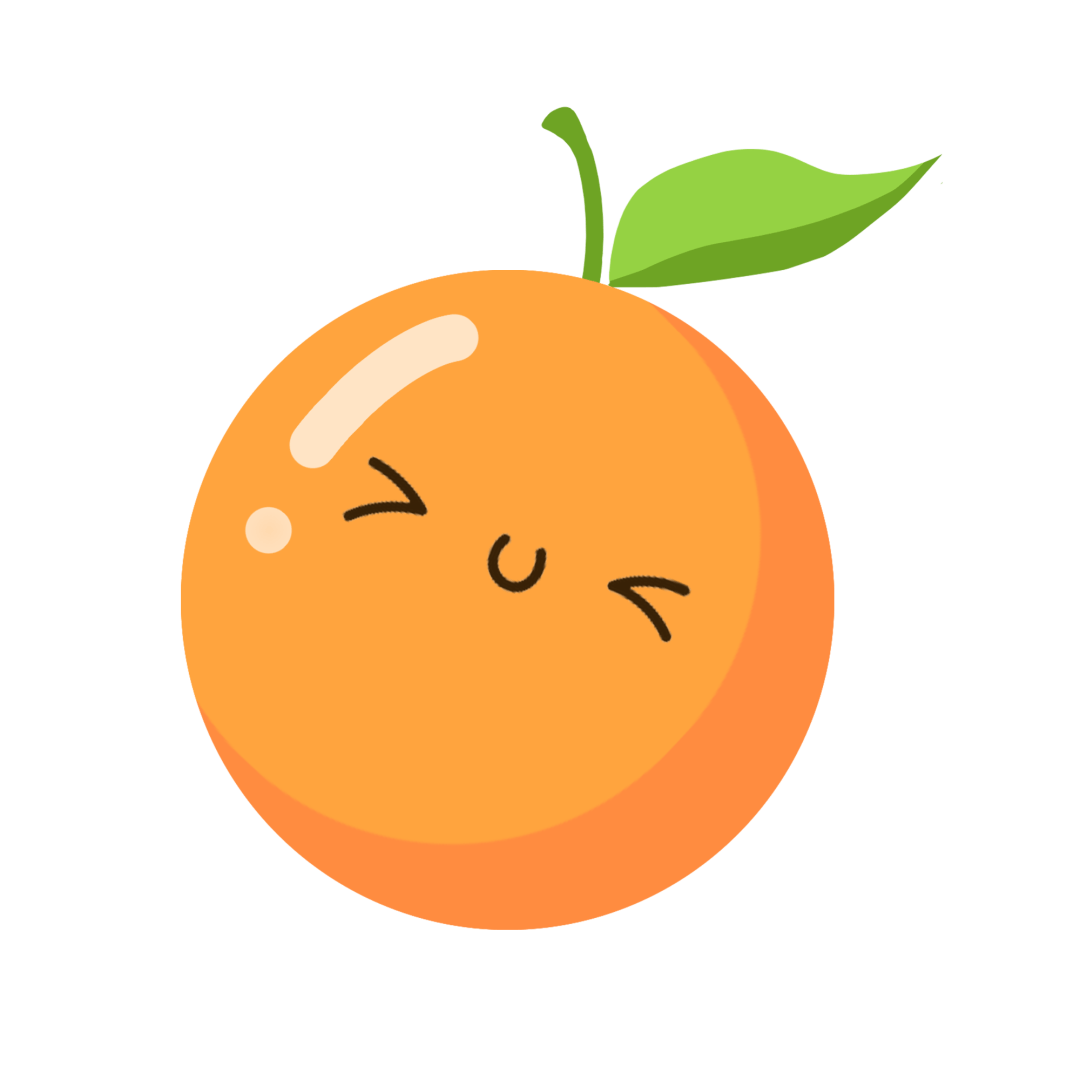 大橙子图片可爱头像图片