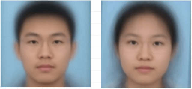 新生|高校合成新生“平均脸”，同时公布平均身高数据