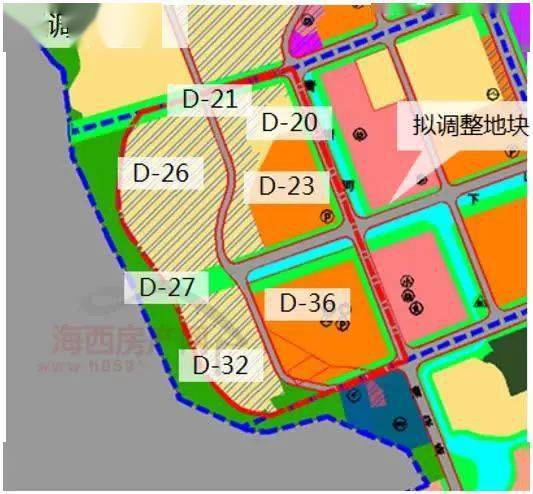 连江城关东片区规划图图片