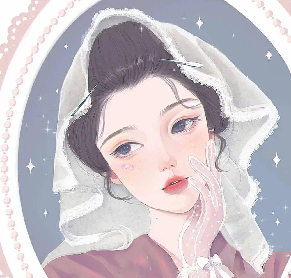 女生动漫头像绝美的小众神仙风动漫头像