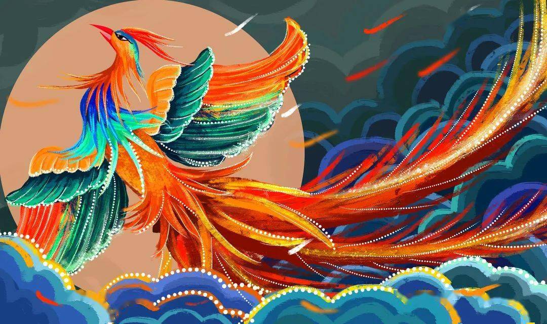 活泼再现远前人类" 金乌负日"的神话传闻故事.