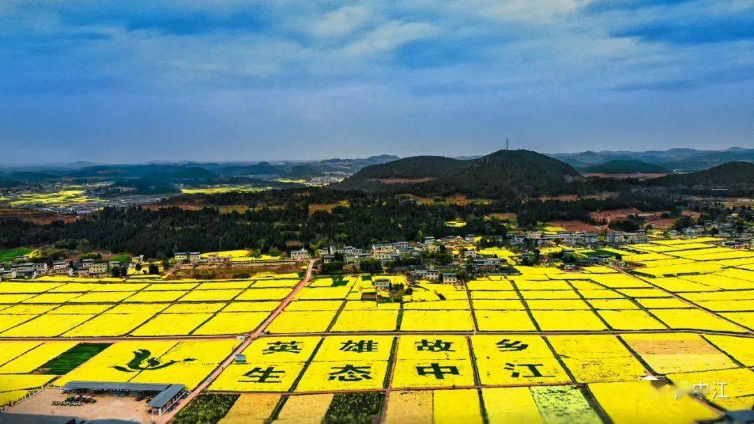 喜迎党代会中国风家乡美中江的故事画卷如此呈现