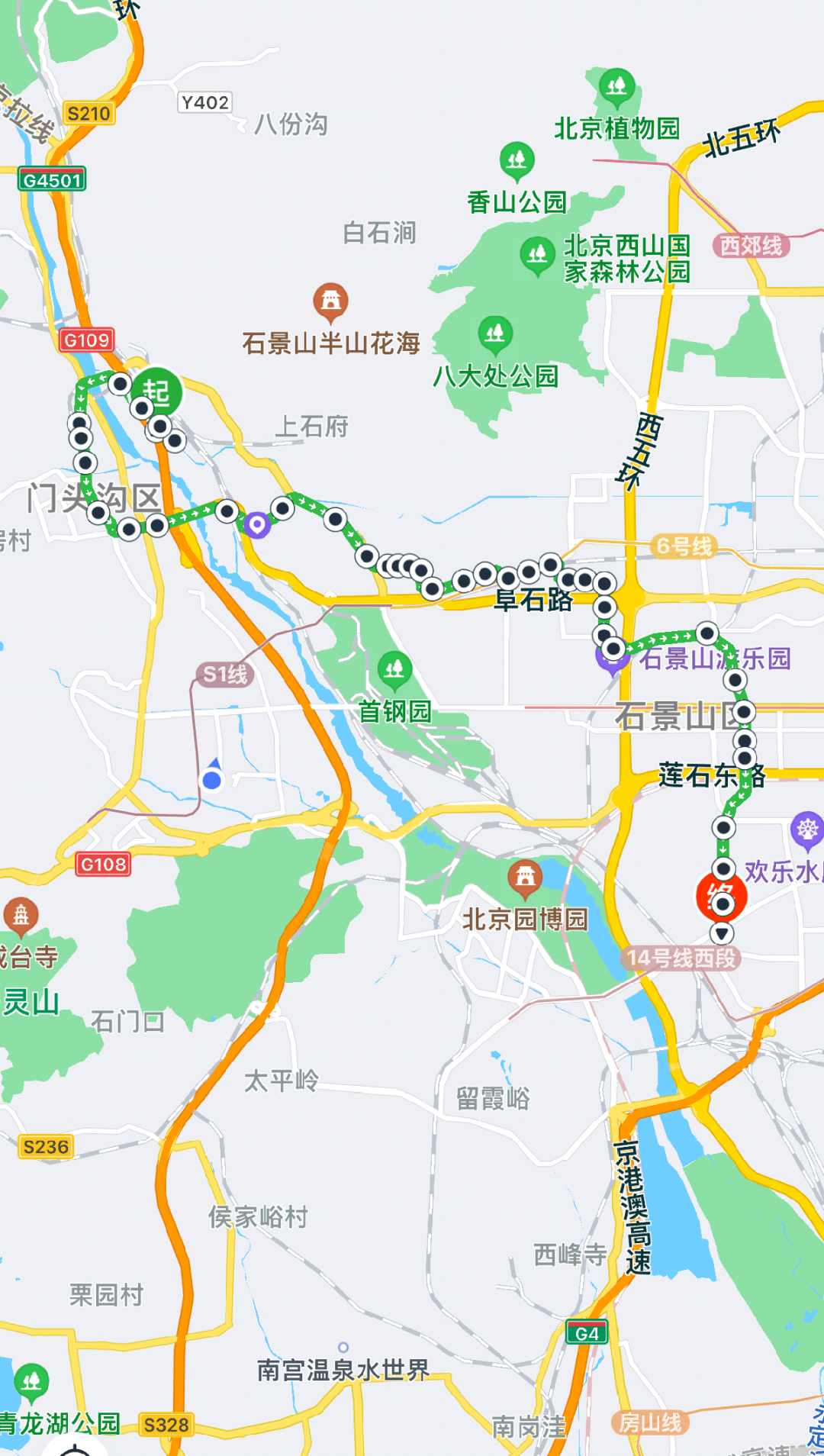 439路公交车路线图图片