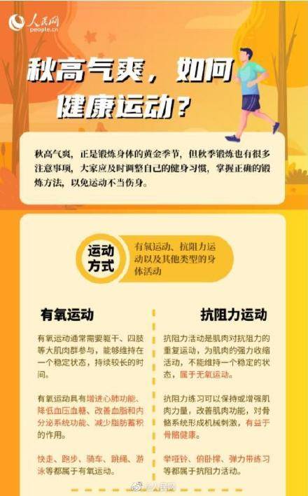 有氧|秋天不同年龄人群该咋锻炼