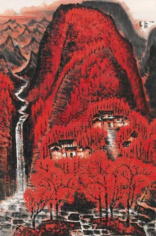 国画里的秋天_秋色