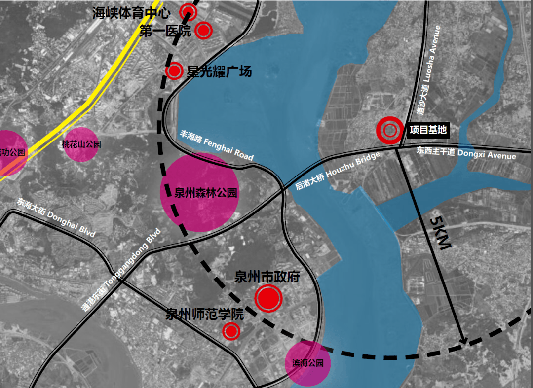 中建(泉州)城市发展有限公司规划设计部经理 曾菲萍白沙片区是以"一核