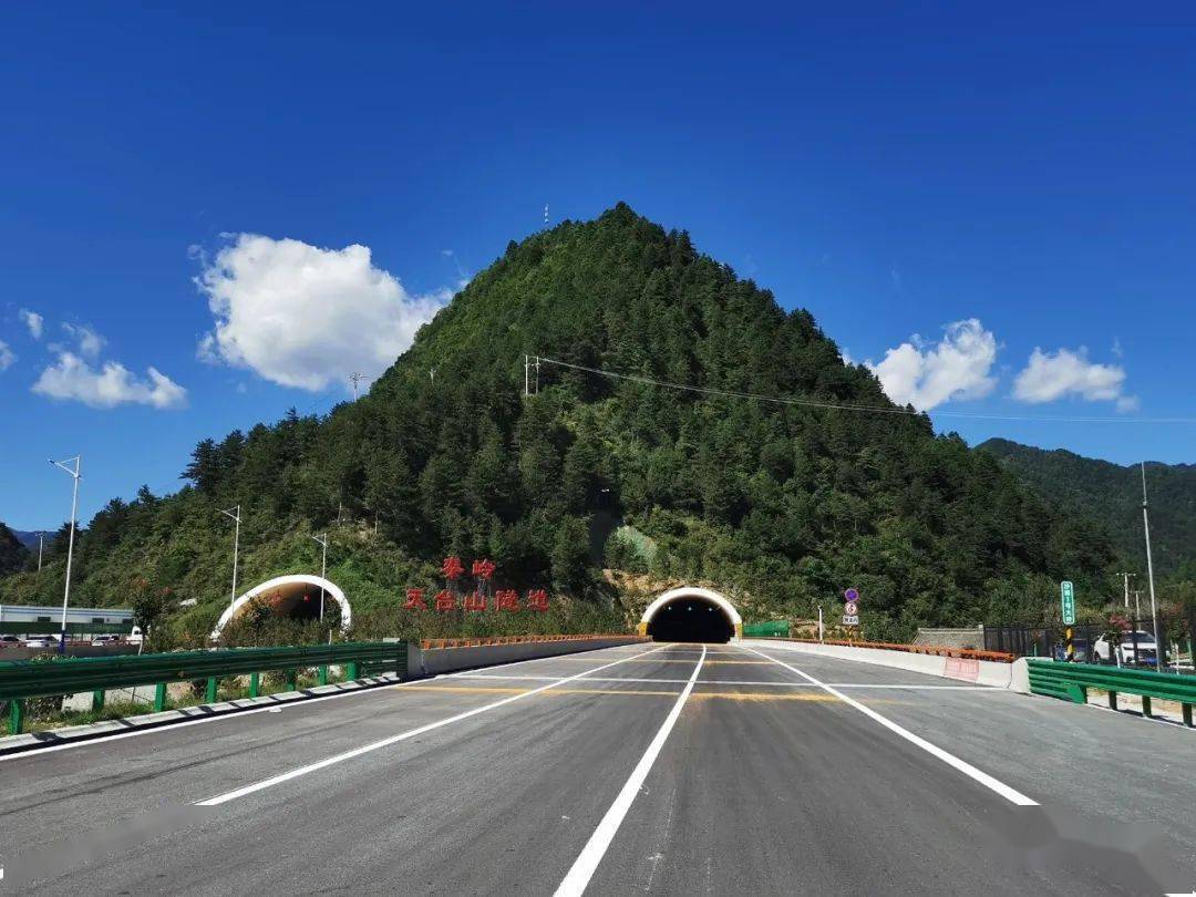 穿越秦岭银川昆明高速陕西段即将提前一年通车