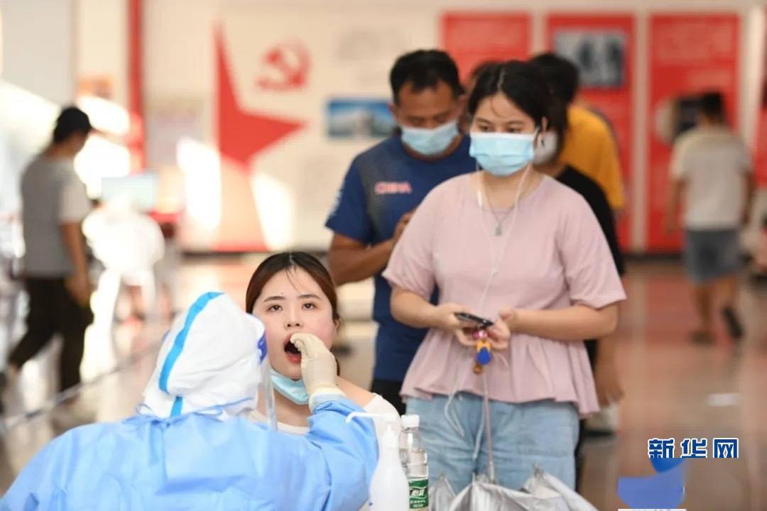 组图|福州师生核酸检测进行时