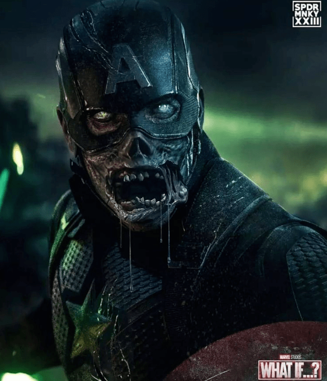 丧尸真人版美国队长新鲜出炉