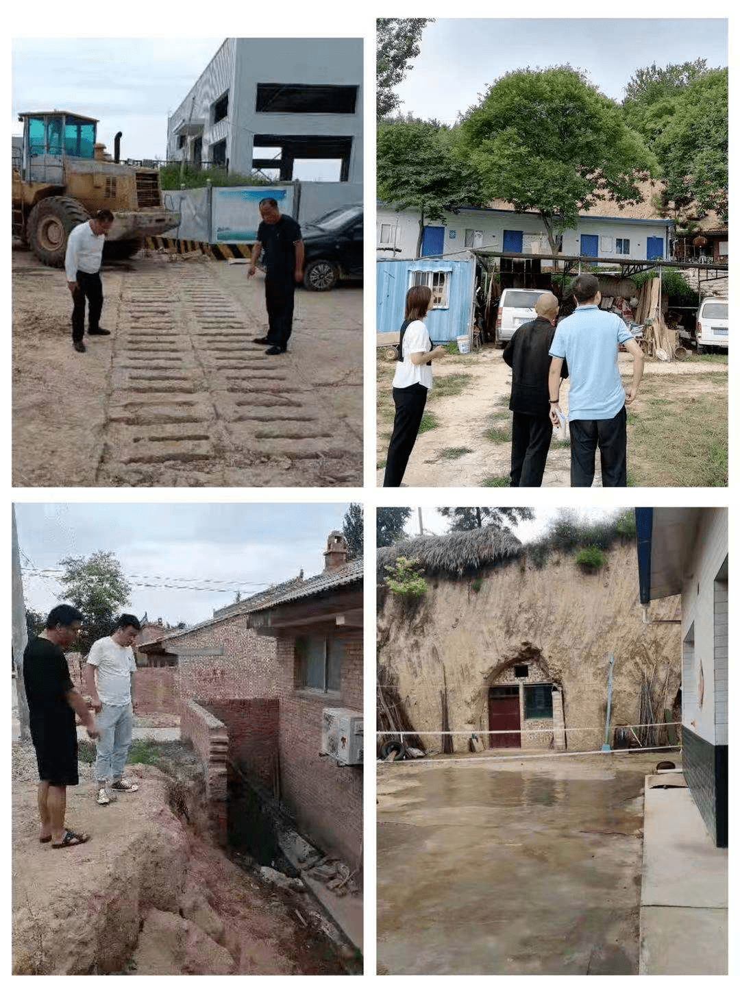 我为群众办实事风雨共济保平安永寿县常宁镇党员干部学史力行系列活动