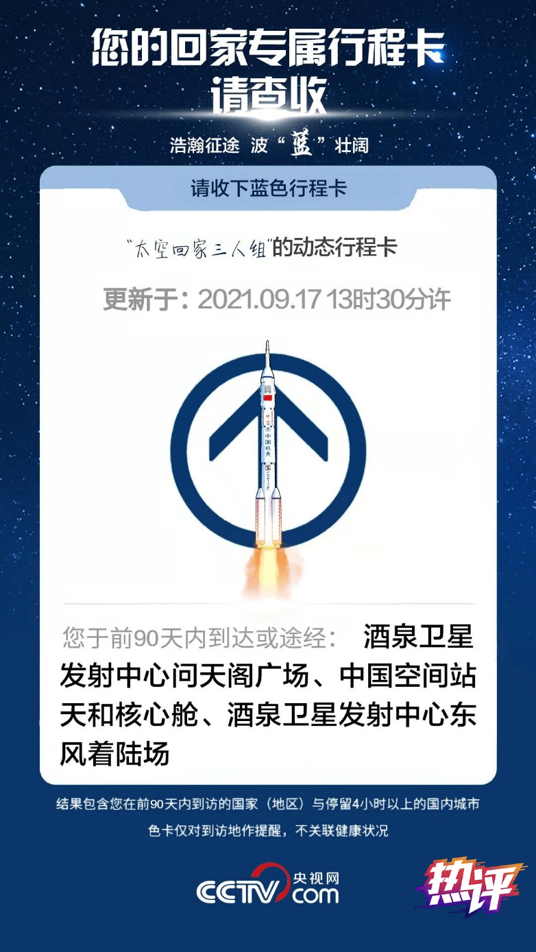 聂海胜|央视评论：“太空出差组”凯旋，“天地互动”圆满收官