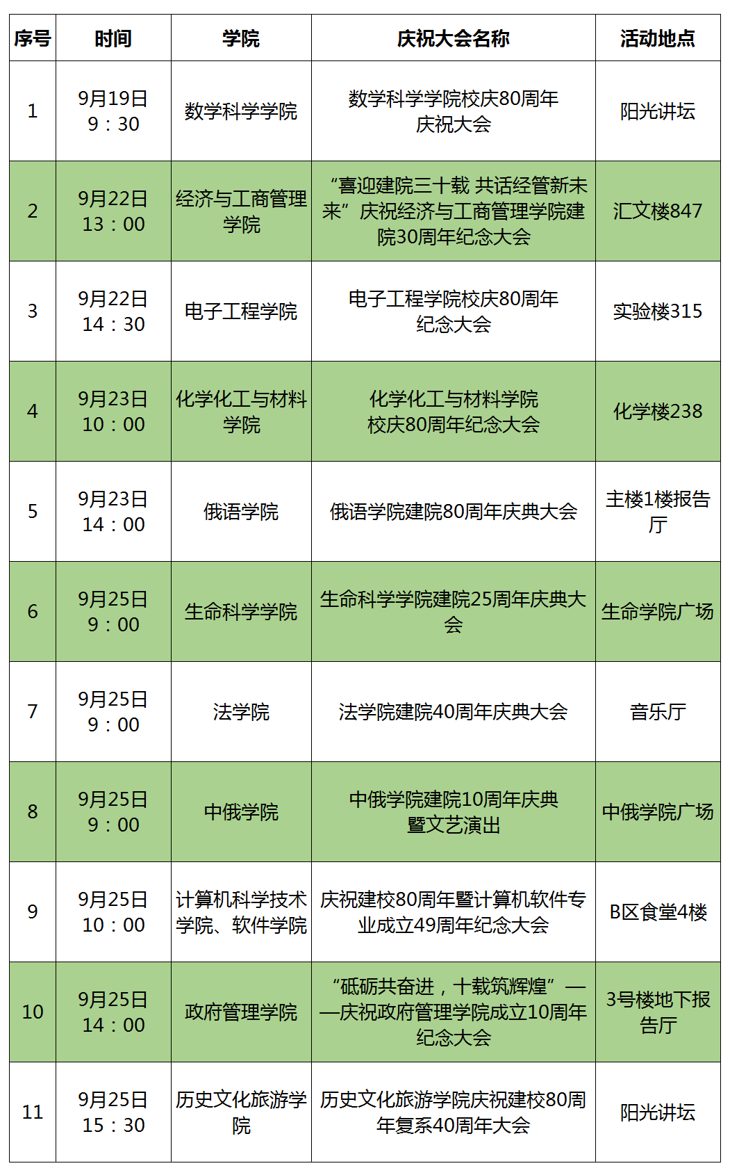 大学|黑龙江大学80周年校庆日程正式发布