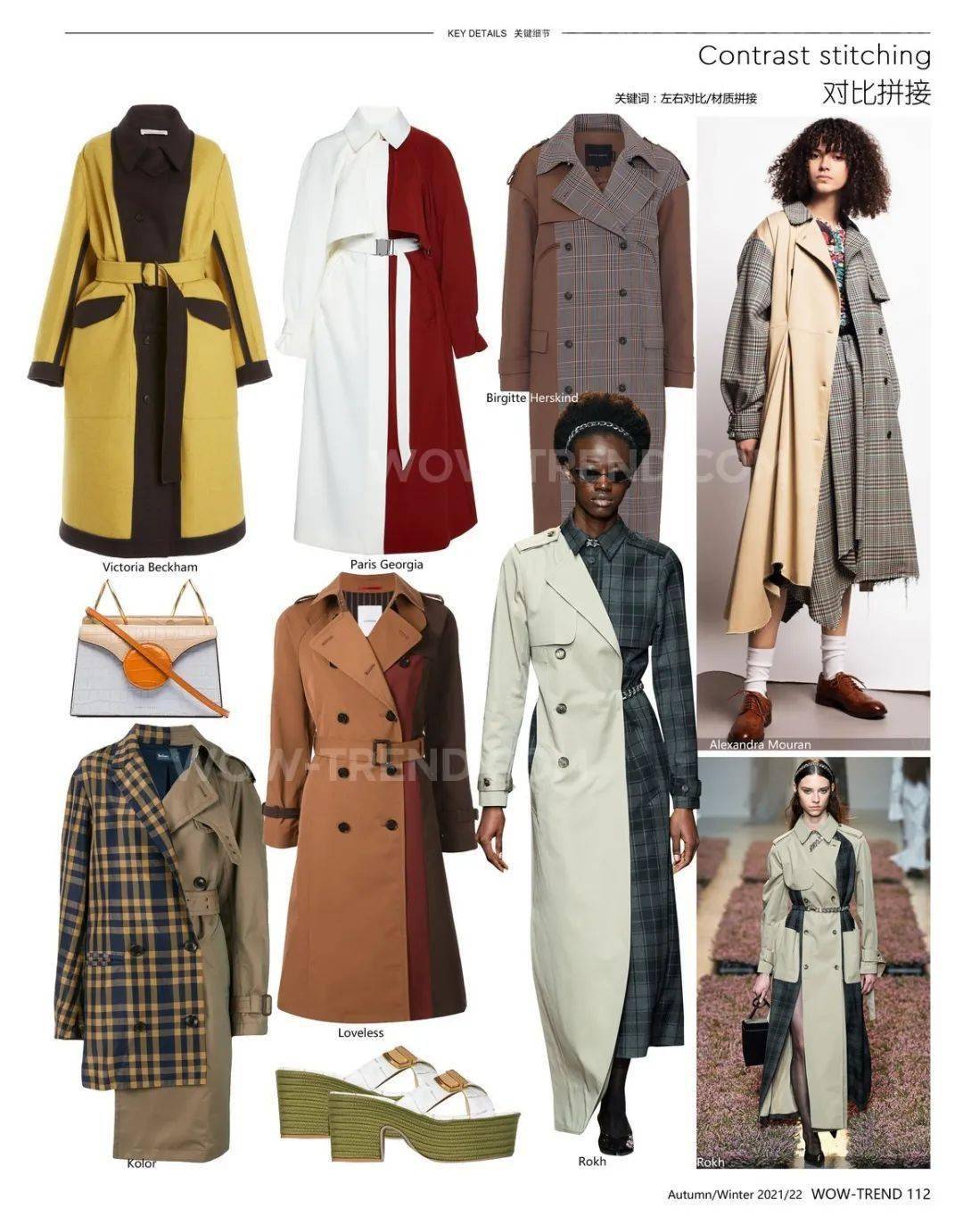 关键|22秋冬大衣设计关键趋势 !(细节/图案/面料/廓形趋势合集)