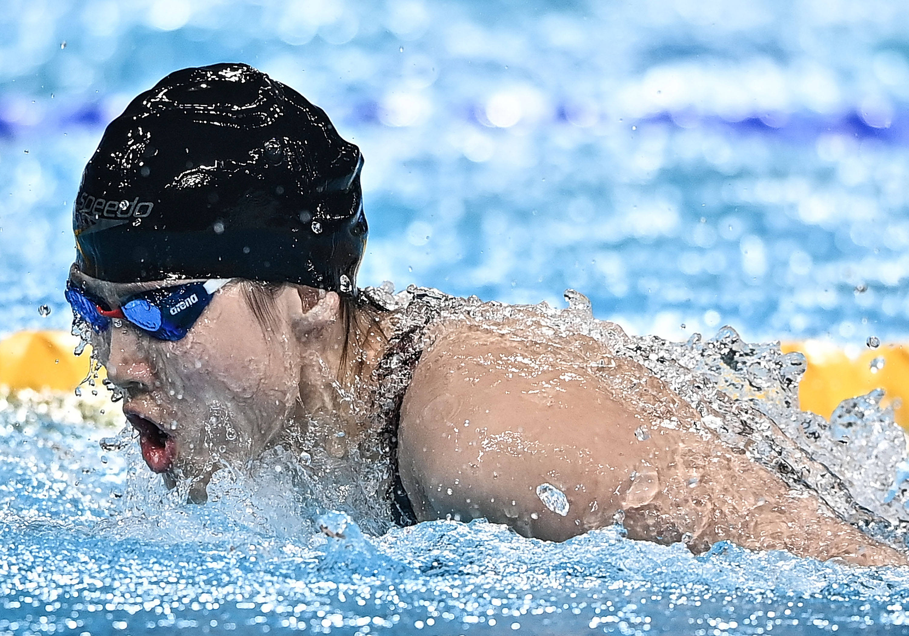 游泳——女子400米个人混合泳决赛赛况