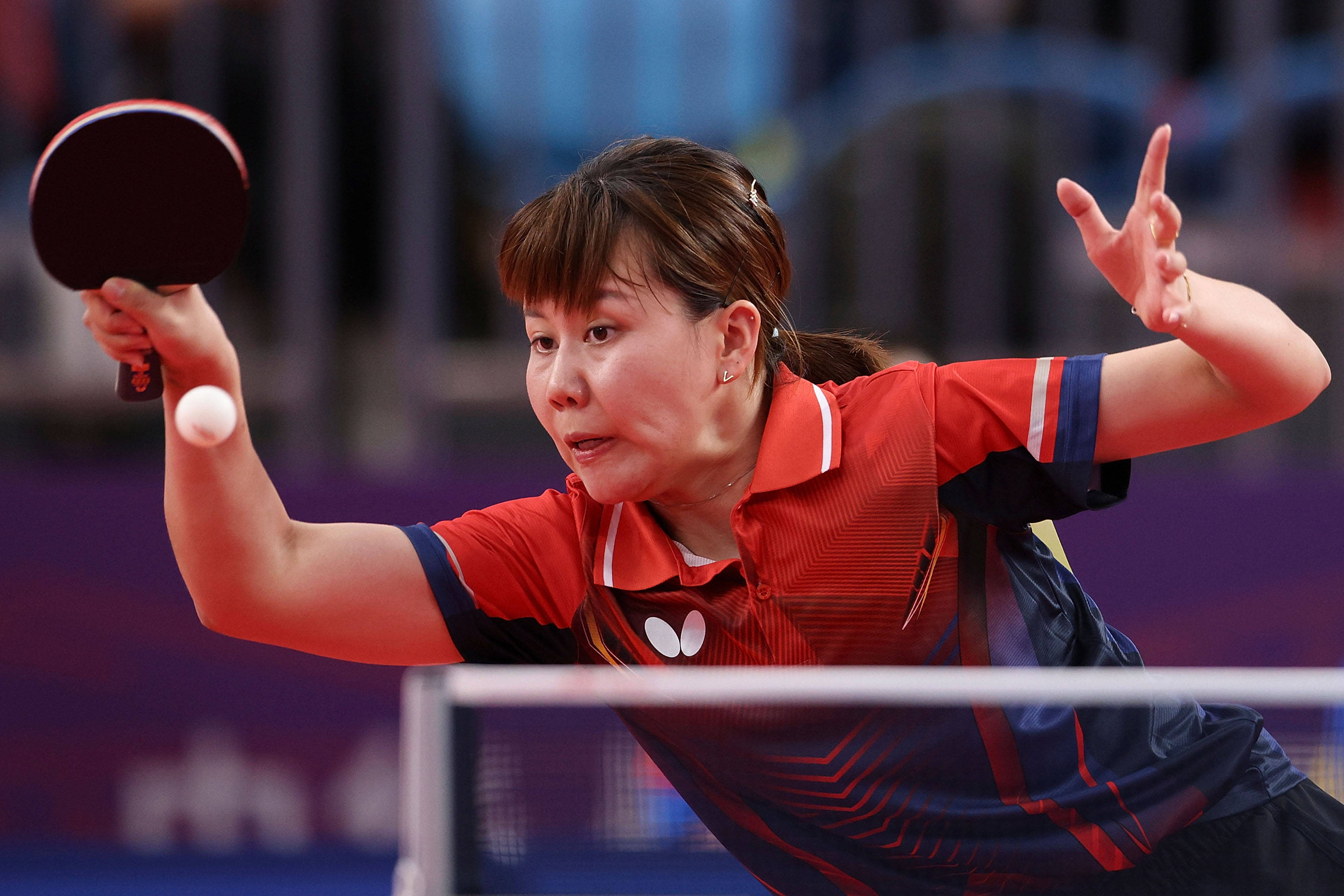 乒乓球——女子团体:辽宁队胜河北队晋级决赛