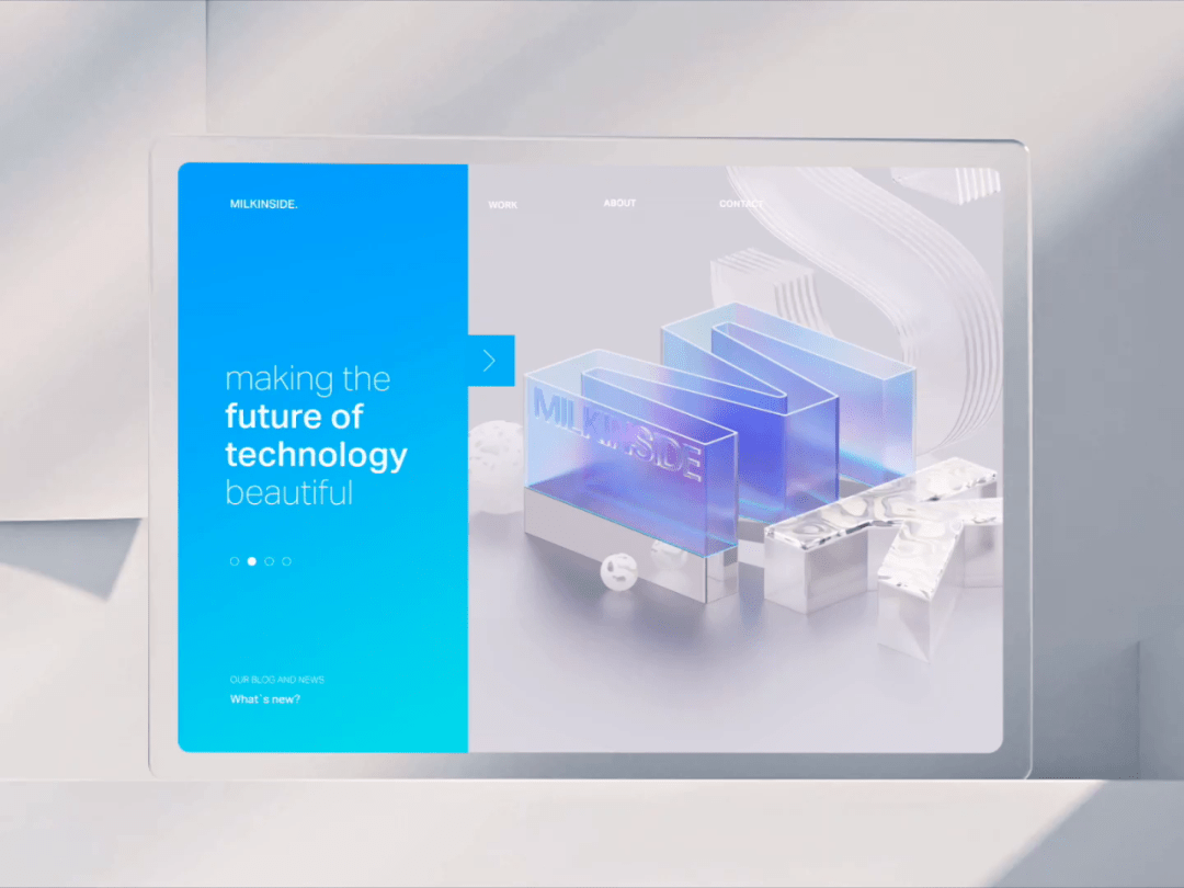 超质感的毛玻璃海报设计你一定要知道