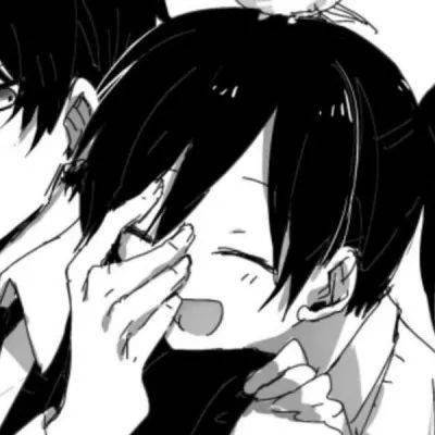 爱不释手黑白动漫情头也太绝了