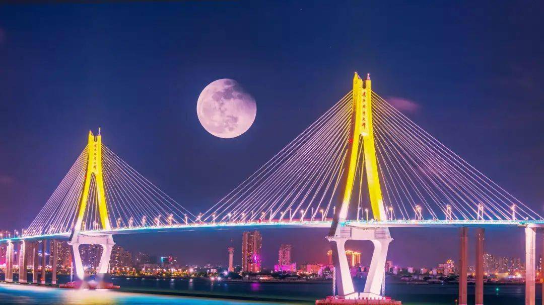 湛江圆月写真徐闻靓爆了