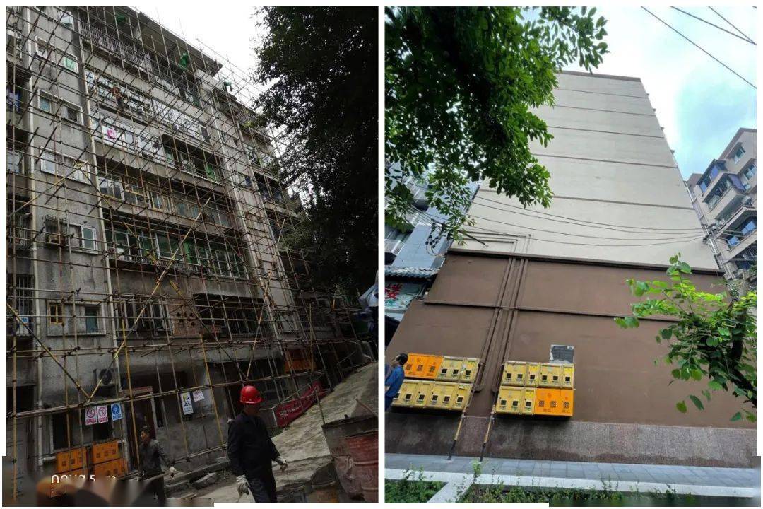 老旧社区变新小区,鱼洞已完成7.49万㎡旧房改造67_巴南