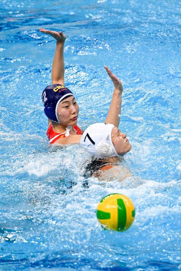 全运会水球女子决赛联合队夺冠