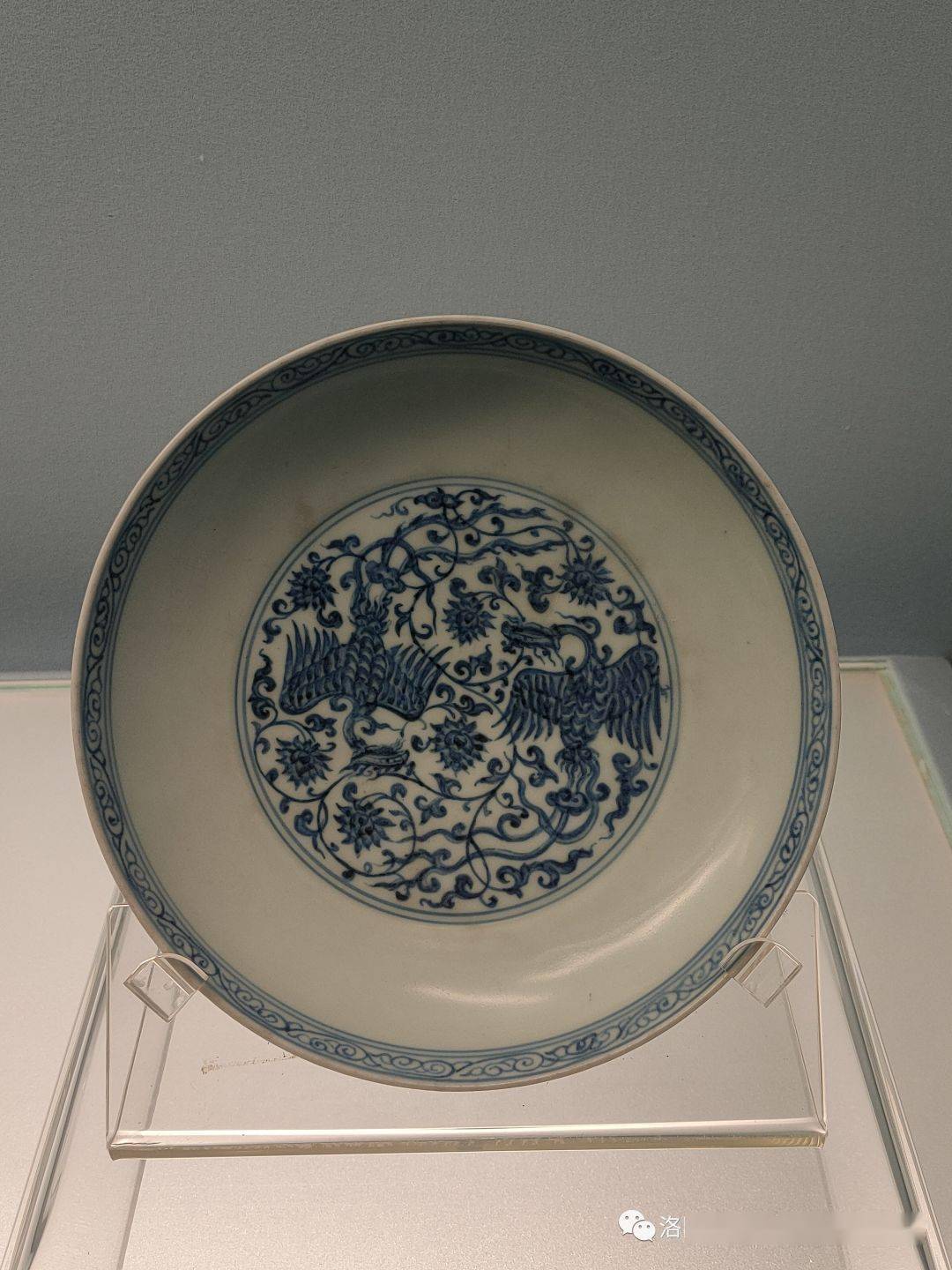 上海博物馆展出的青花古瓷成系列,且有一些在中国青花瓷烧制历史上