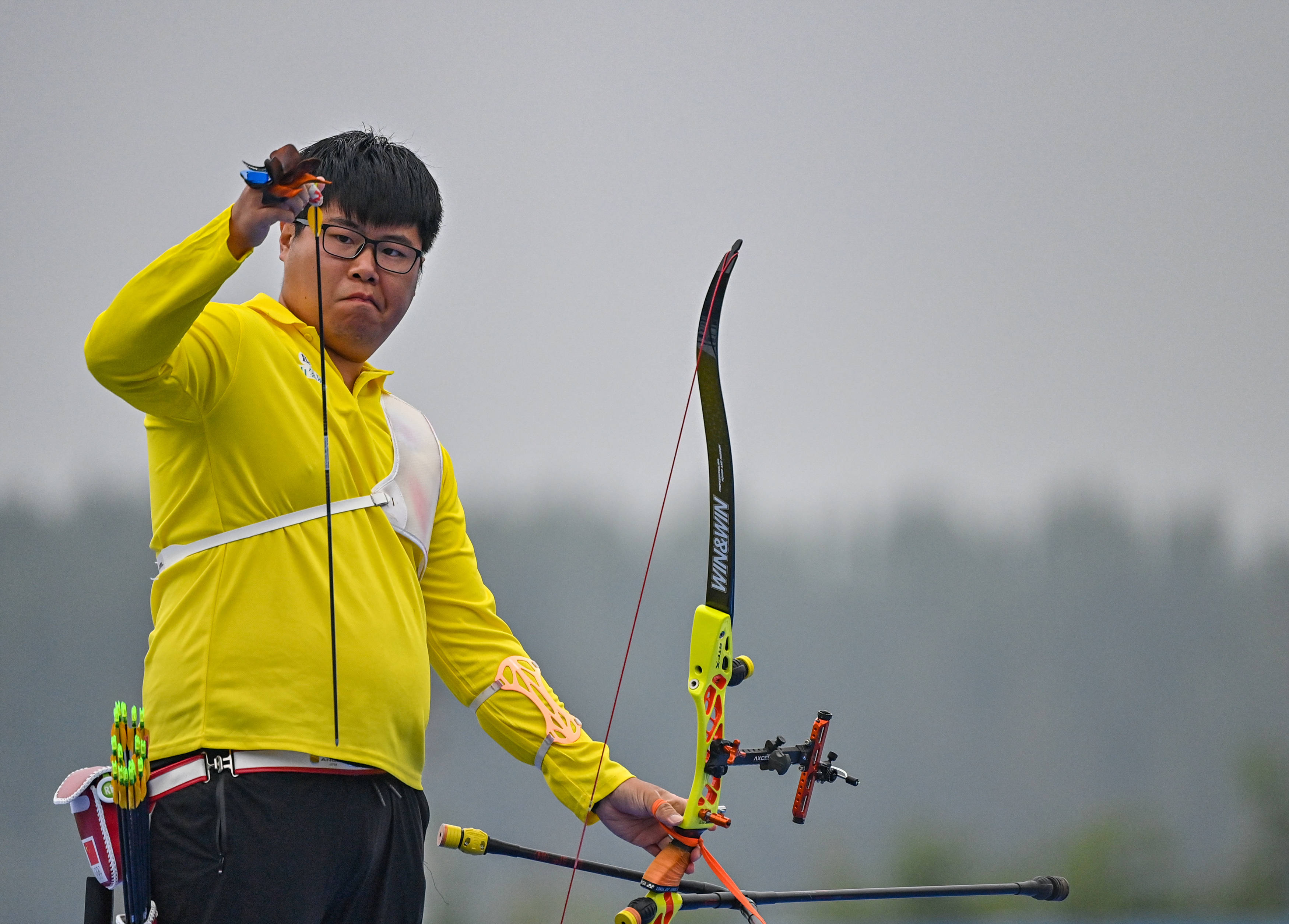 射箭——男子反曲弓个人决赛:吉林队选手魏绍轩夺冠