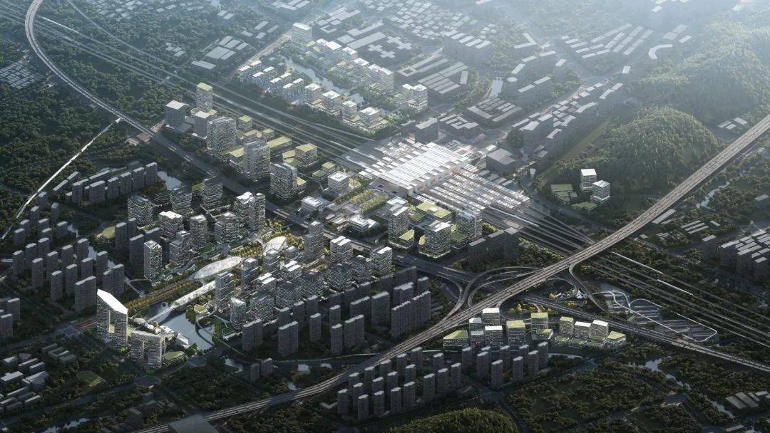 杭州南站新城核心启动区详细城市设计国际征集_未来