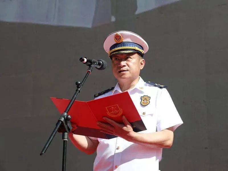 决战决胜|云南总队隆重举行cop15消防安保誓师大会