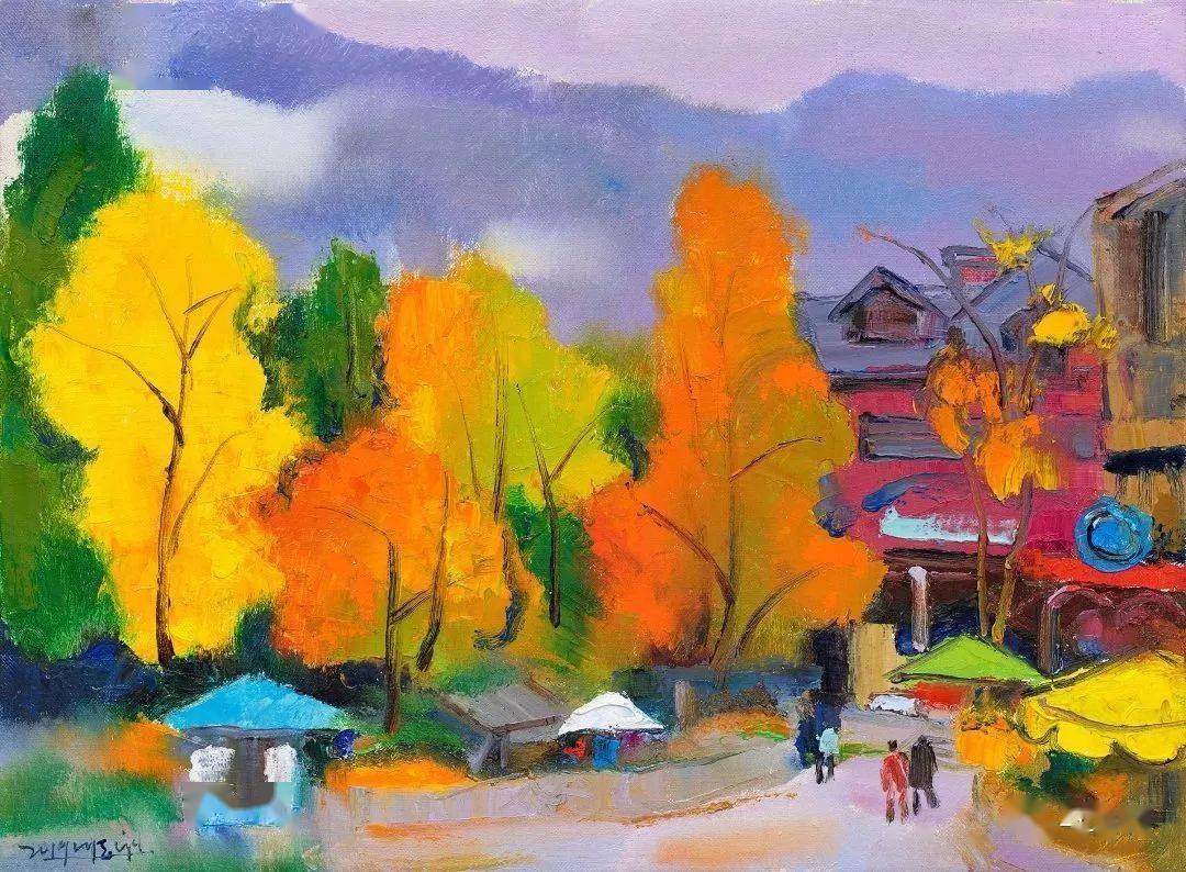 【写生啦】秋色醉——当代油画家笔下的春天