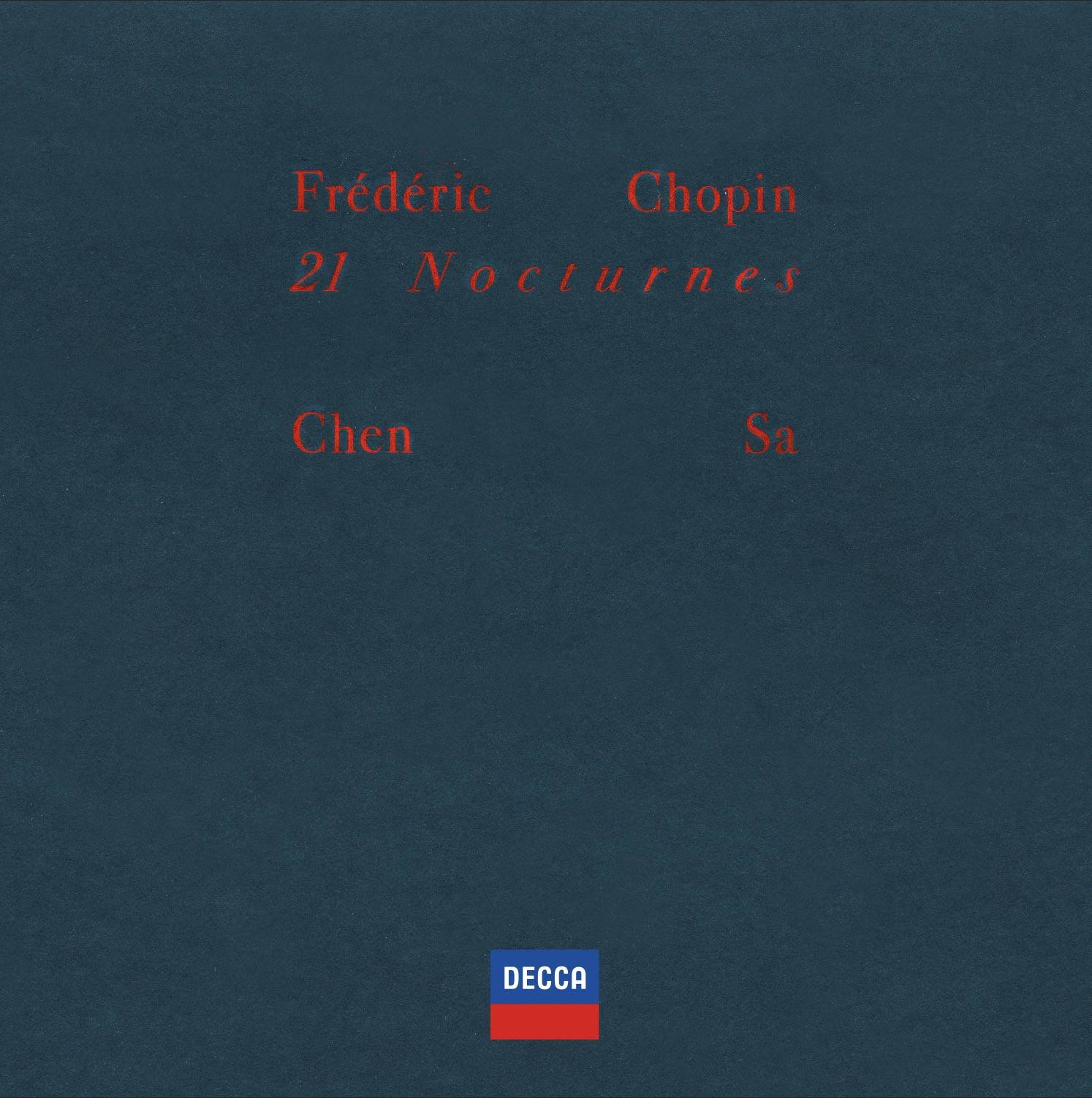 首度|钢琴家陈萨首度携手环球音乐，推出专辑《肖邦夜曲全集》