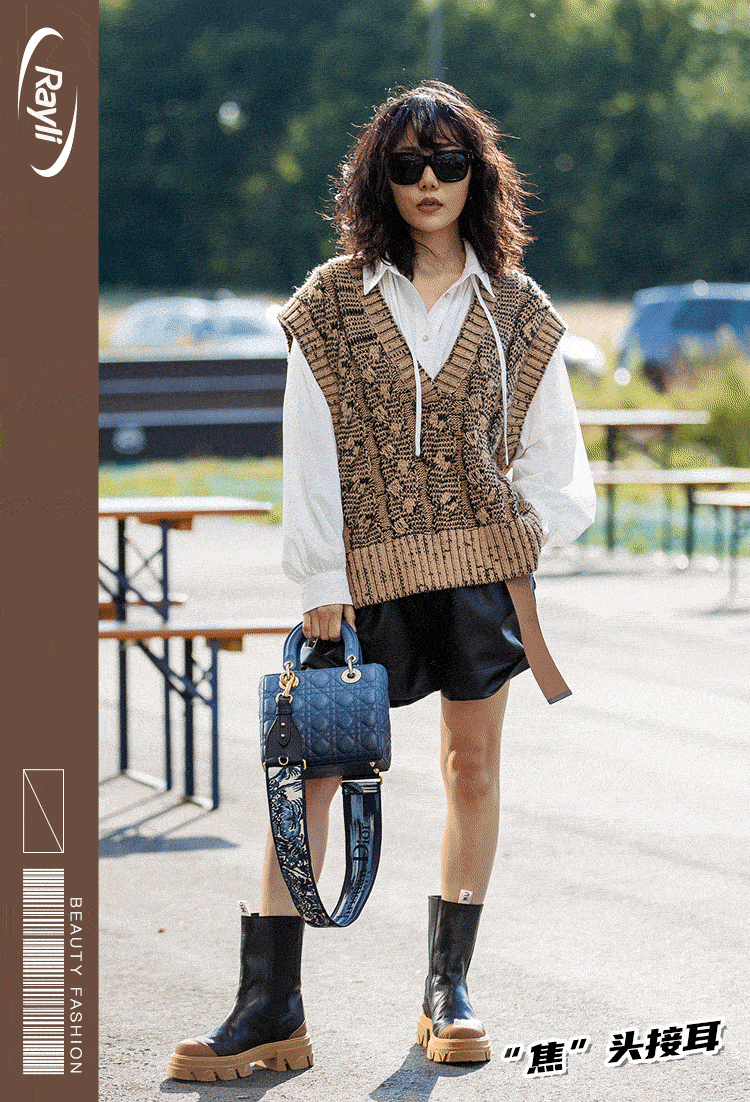 感觉 娜扎最近穿了好几遍的单品 马甲叠穿到底有多香?