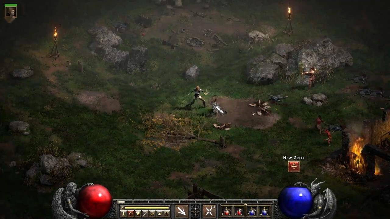 《暗黑破坏神2:重制版》已于9月24日发售,登陆pc,ps,xbox和switch