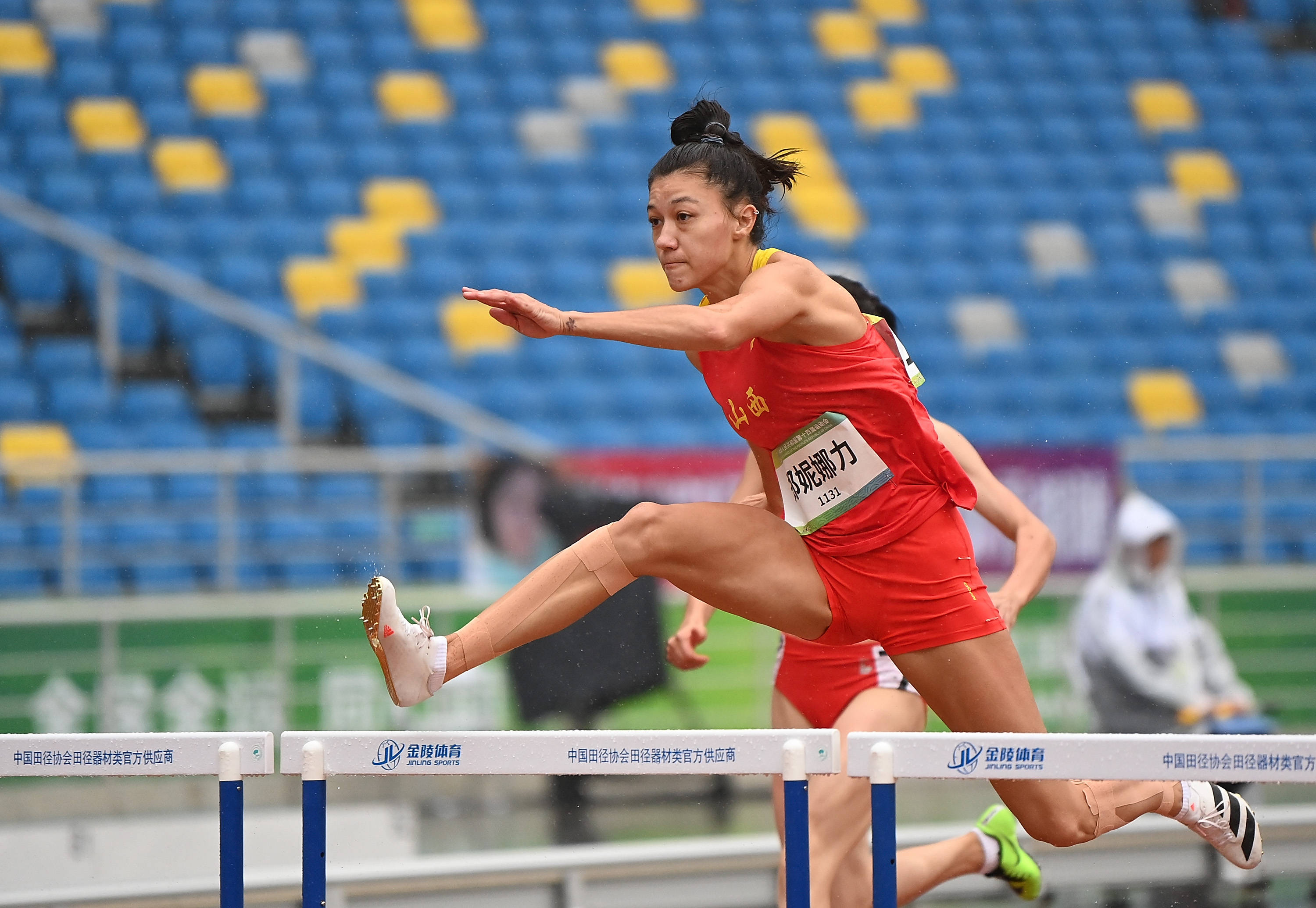 田径——女子七项全能:100米栏赛况_比赛