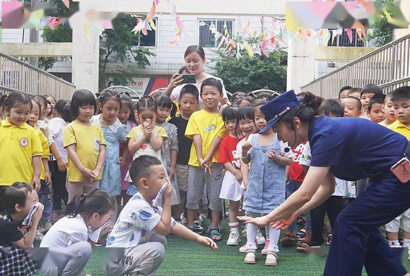 活动|双桥大队开展系列幼儿园、中小学消防安全宣传活动