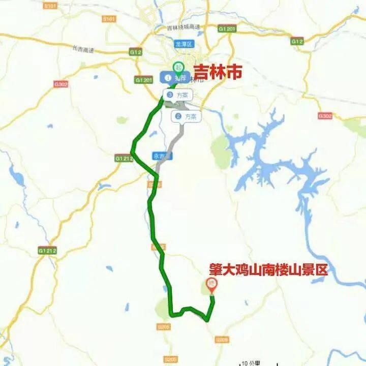 桦甸市高速公路路线图图片