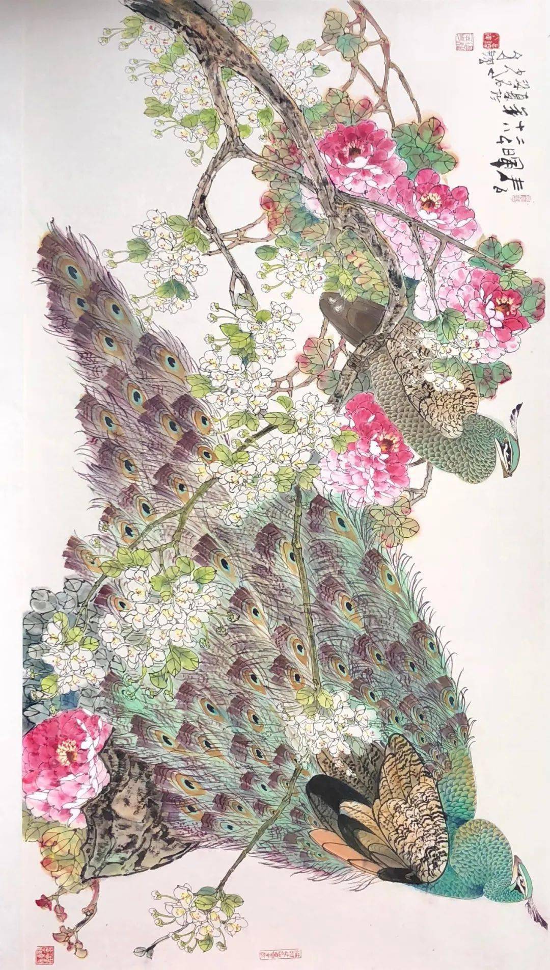 展讯花重锦官城谭昌镕画展