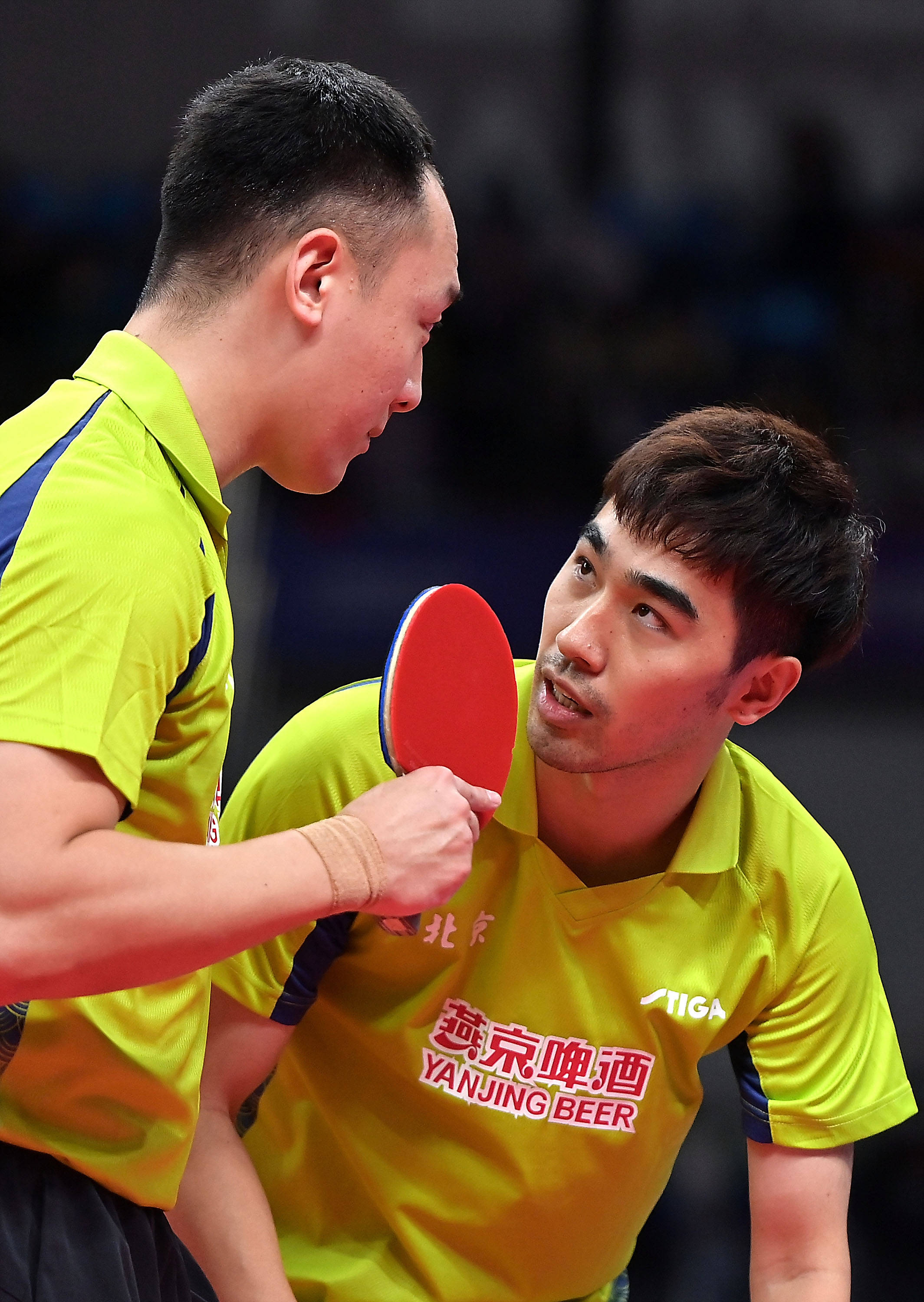 乒乓球——男子双打:马龙/王楚钦夺冠_北京队