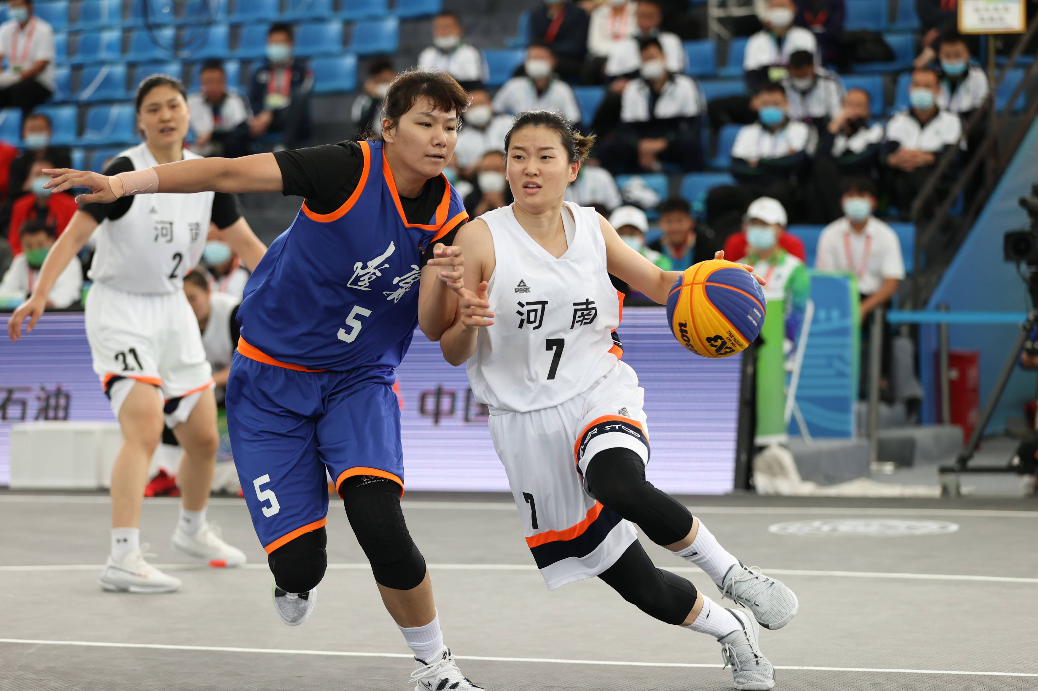 三人篮球——女子成年组半决赛赛况