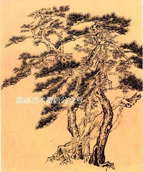 揭秘:沈周的松树是怎样画出来的?