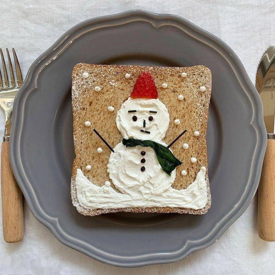 元气满满的一天从搞怪有趣的创意吐司面包开始