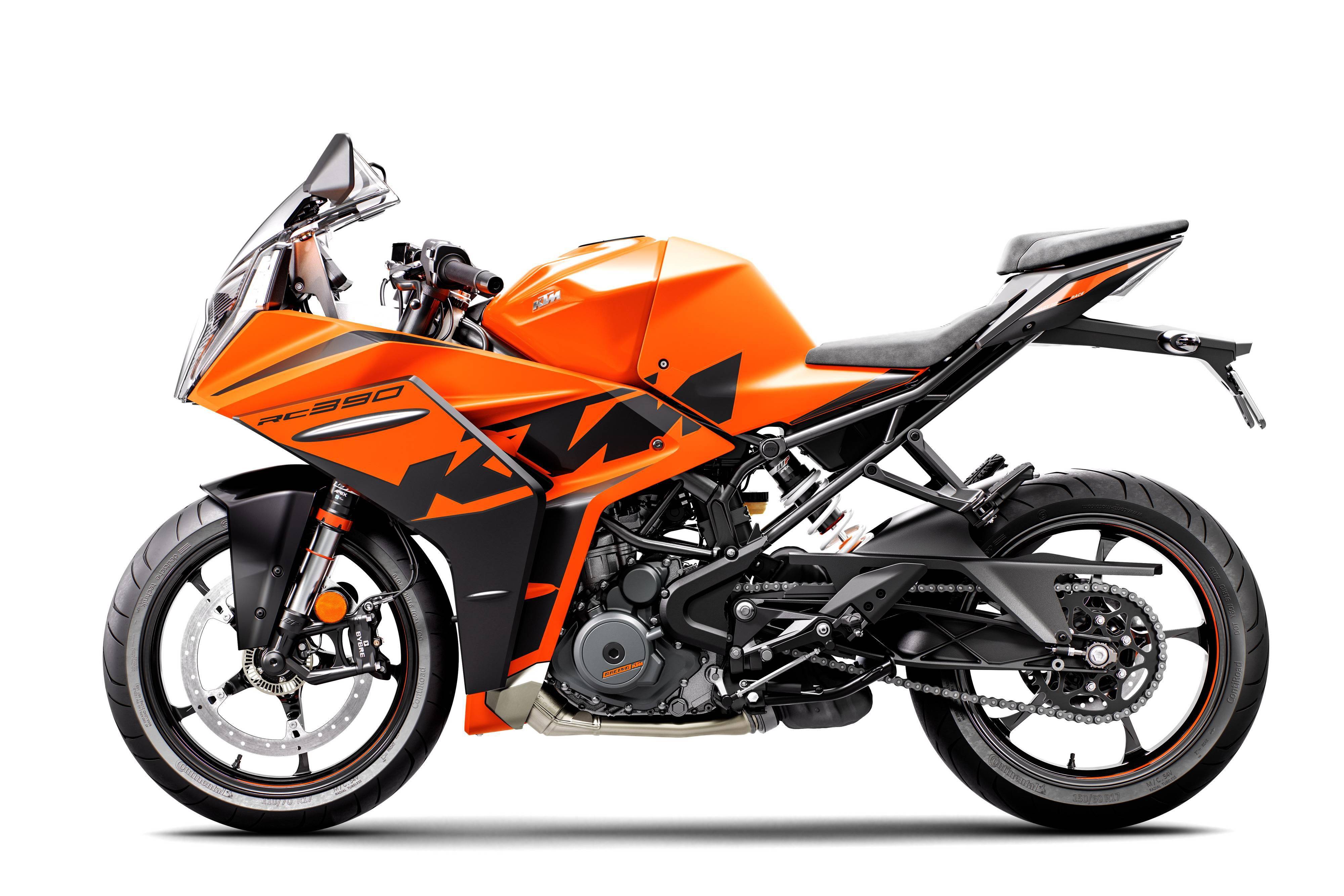 ktm 新一代 rc125,rc200,rc390 细节简介