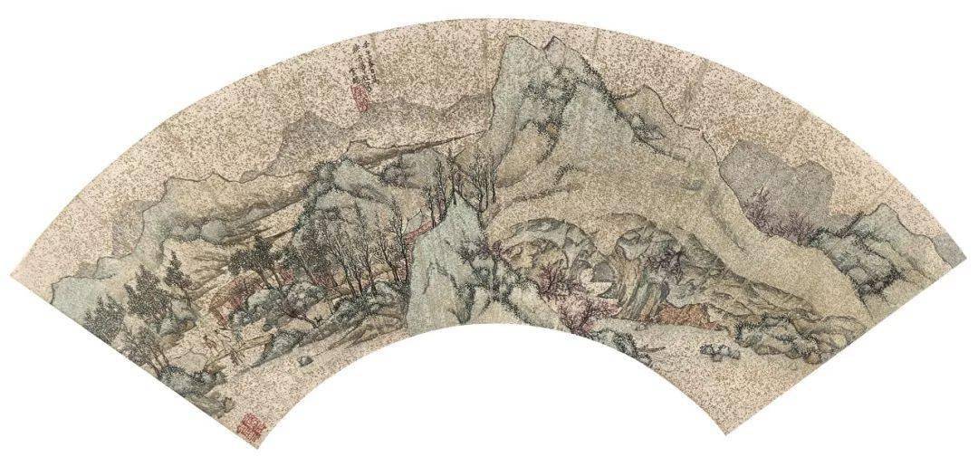 《明清山水扇面精选》