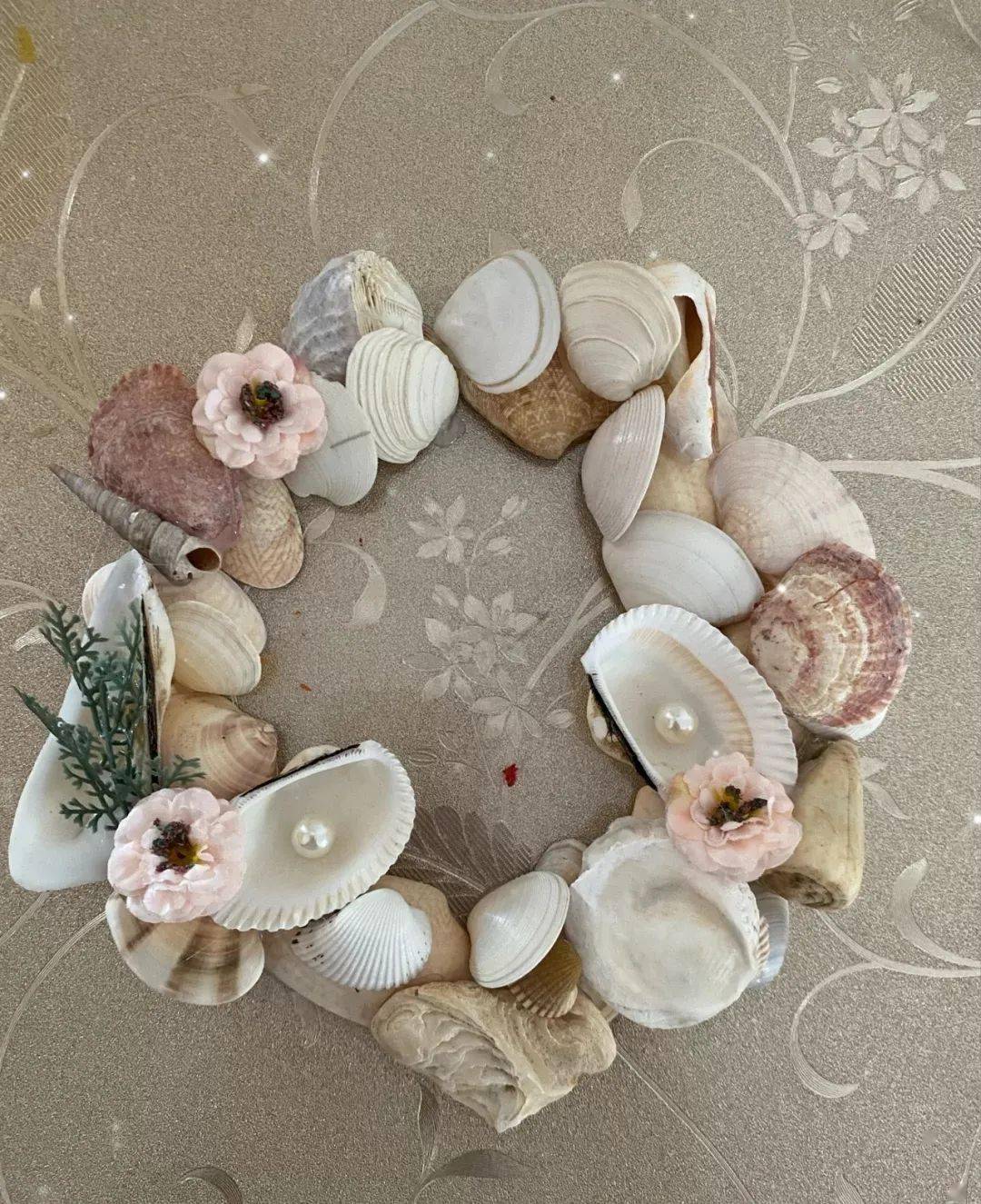 小小贝壳华丽变身这样做手工不一般手工环创分享