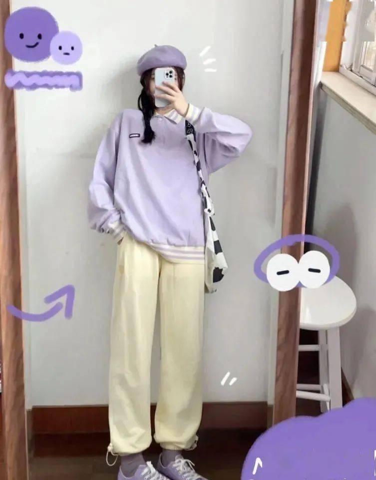 模板 收藏!早秋卫衣穿搭模板!总有一套戳中你的心~